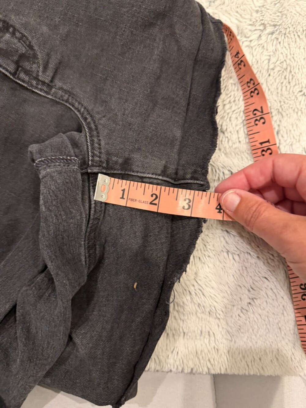 Madewell Black Jean shorts - Picture 5 of 5
